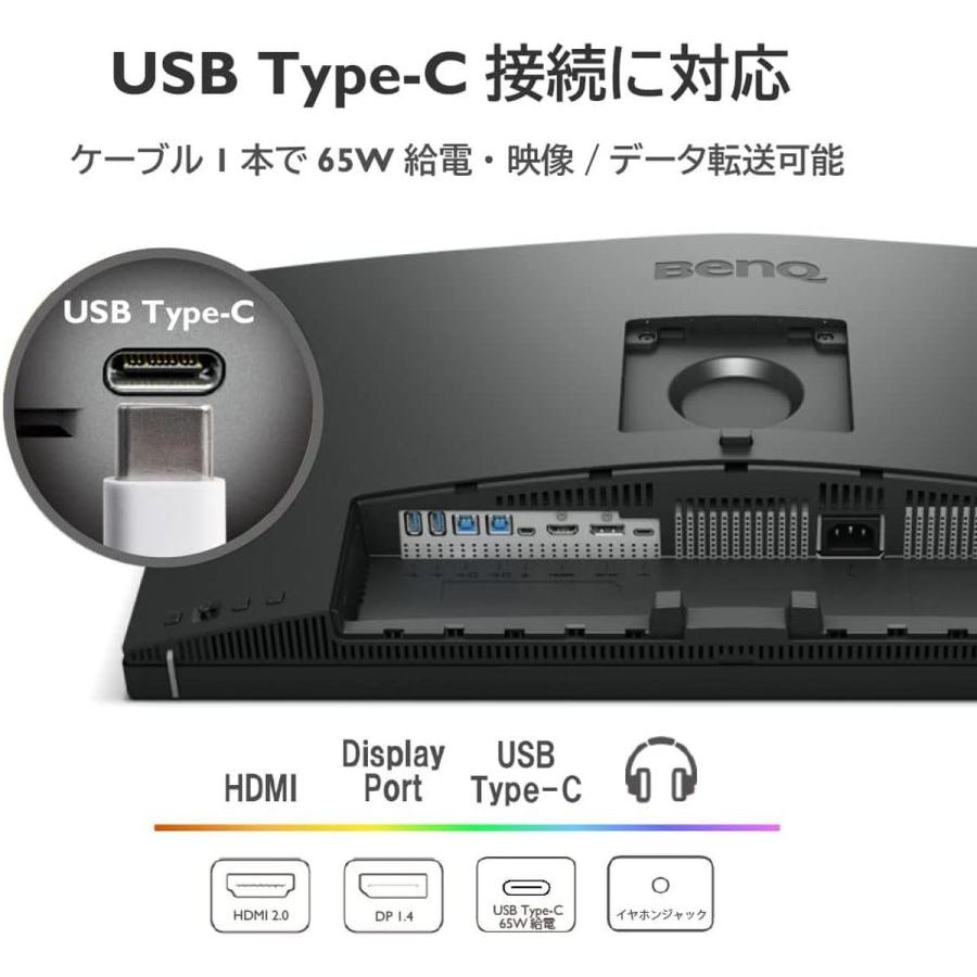 BenQ（ベンキュー） 液晶ディスプレイ 27型/3840×2160/ブラック