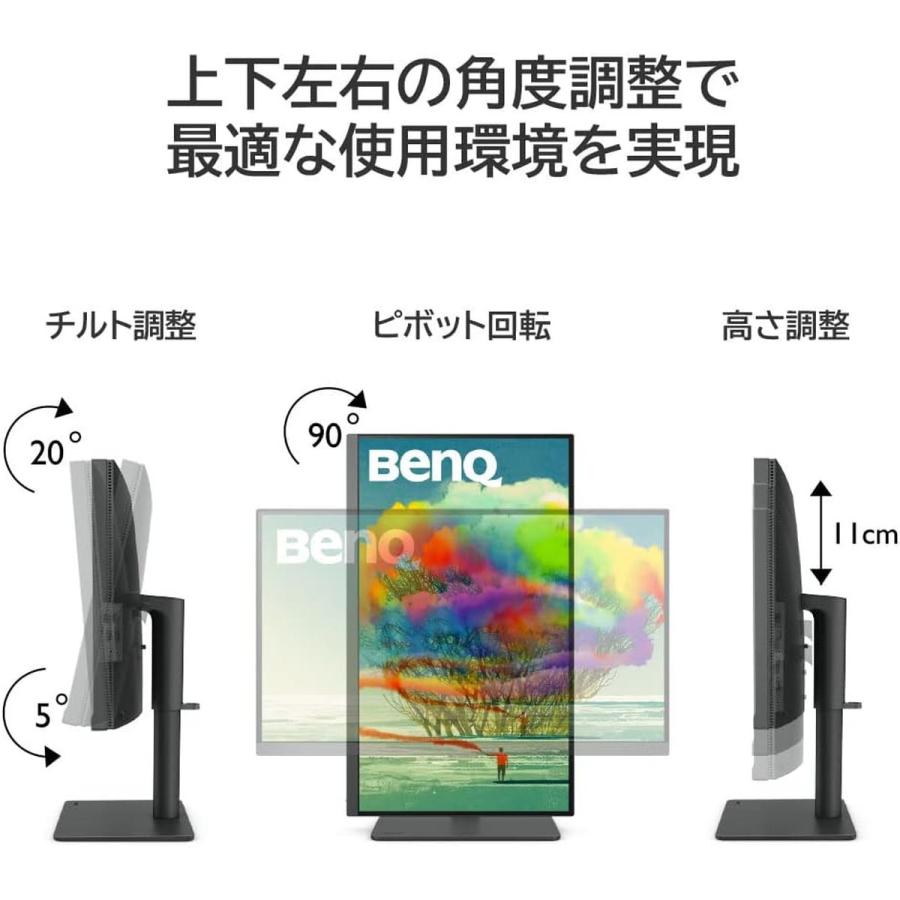 BenQ（ベンキュー） 液晶ディスプレイ 31.5型/3840×2160/ブラック