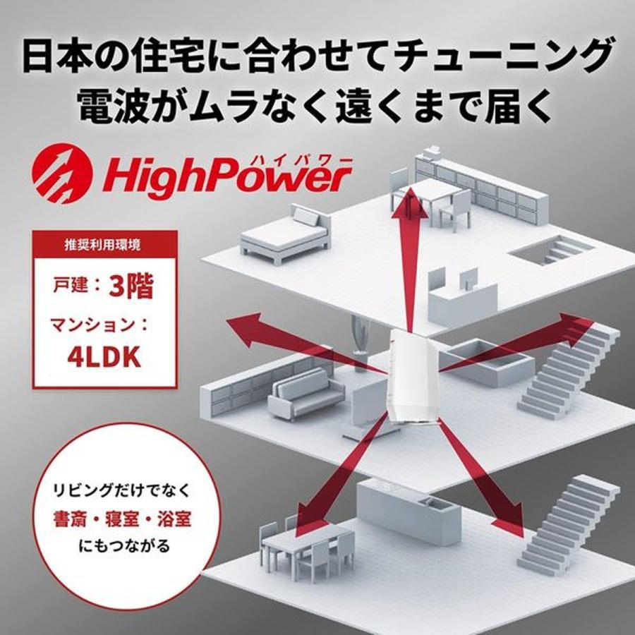 BUFFALO（バッファロー） AirStation 無線LAN Wi-fiルーター Wi-Fi6