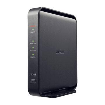 BUFFALO AirStation WSR-1500AX2L [ブラック]の商品画像（Yahoo!ショッピング）