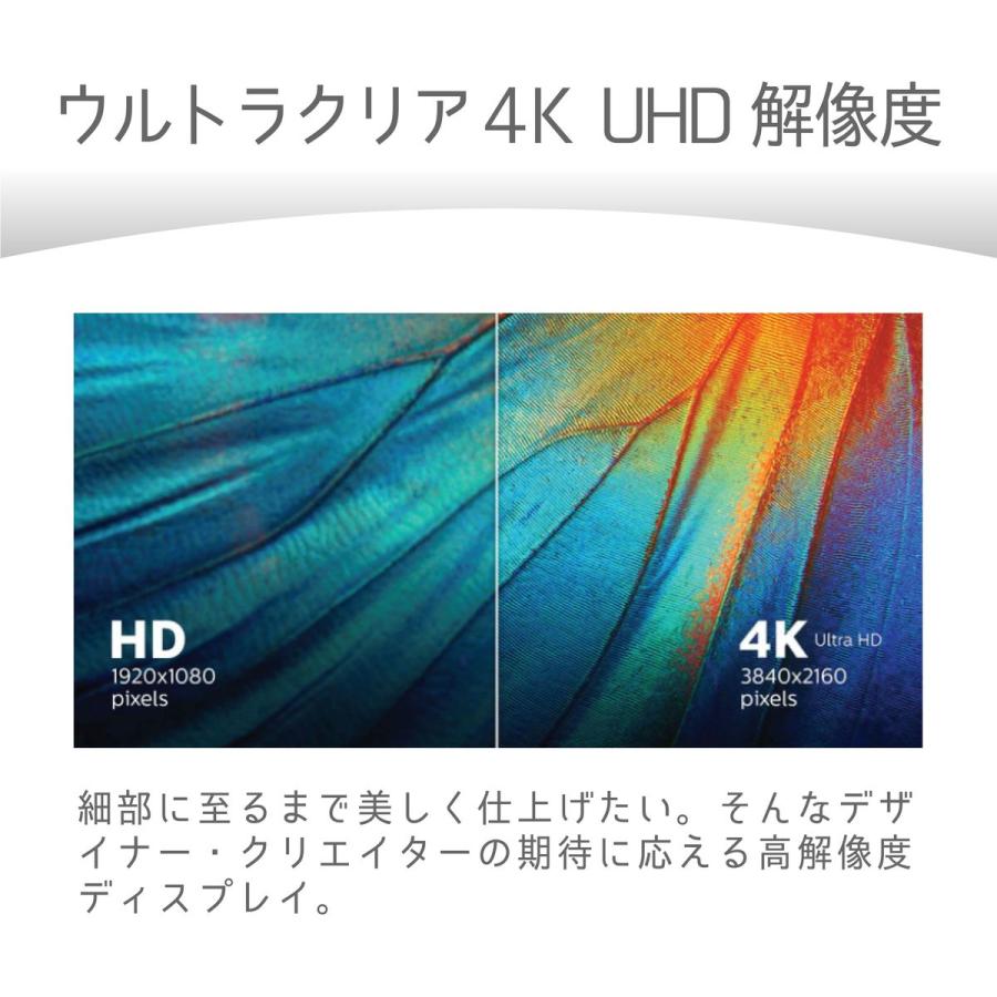 PHILIPS(ディスプレイ) 液晶ディスプレイ 31.5型/3840×2160/ブラック