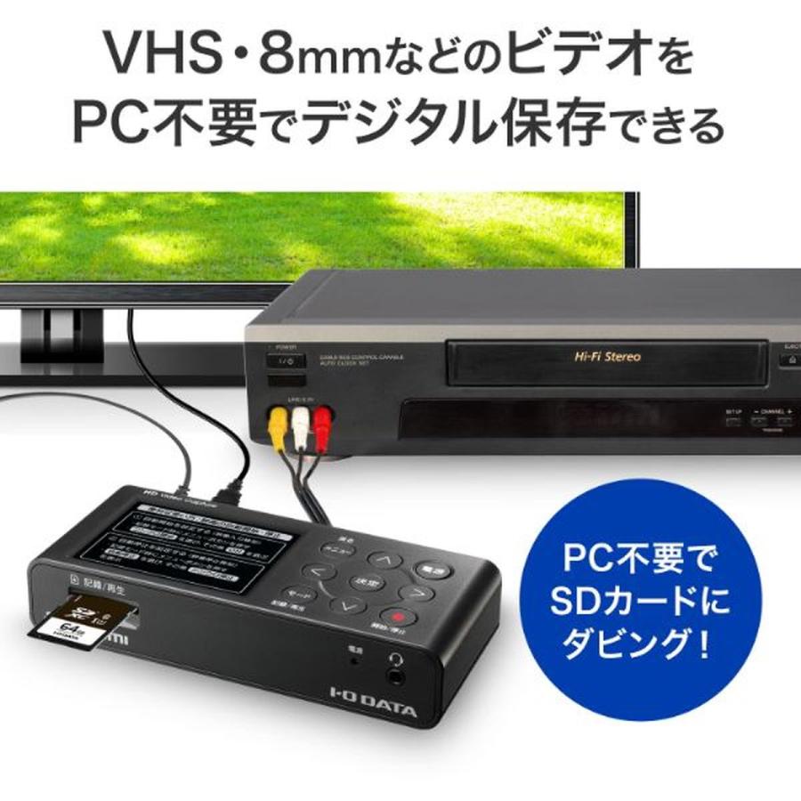 アイオーデータ　キャプチャーボード＋SDカード付き GV-HDREC I-O DATA（アイ・オー・データ機器） HDMI/アナログキャプチャー SD