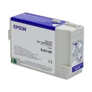 EPSON TM-C3400用インクカートリッジ/CMY3色一体型 SJIC15P｜hikaritv