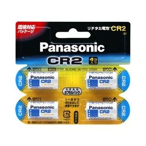 Panasonic カメラ用リチウム電池 3V CR2 4個パック CR-2W/4P｜hikaritv