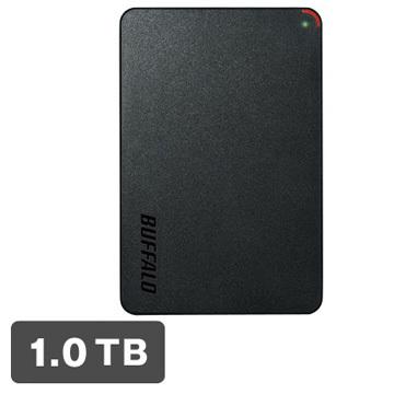 BUFFALO USB3.1(Gen1) 3.0 ポータブルHDD 1TB ブラック HD-NRPCF1.0-BB