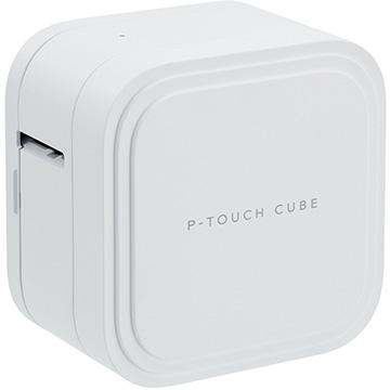 ブラザー ラベルライター P-TOUCH CUBE （スマホ対応/3.5mm~36mm幅/TZeテープ） PT-P910BT