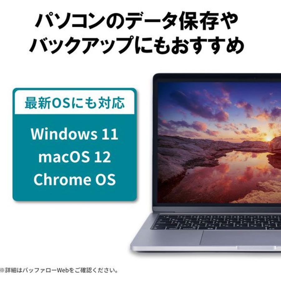 BUFFALO（バッファロー） 外付けHDD USB3.2 Gen1対応 PC用＆TV録画用