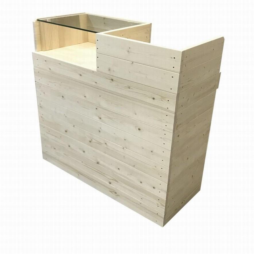 木製ショーケース レジカウンター レジ台 幅90cm 奥行40cm 高さ90cm 無塗装 C041n C041n ひかり屋 通販 Yahoo ショッピング