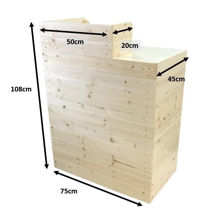 木製レジカウンター 受付カウンター スリム 幅75cm 奥行45cm 高さ108cm 無塗装 Un8n Un8n ひかり屋 通販 Yahoo ショッピング