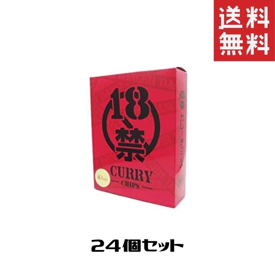 18禁カレーチップス24箱1ケース
