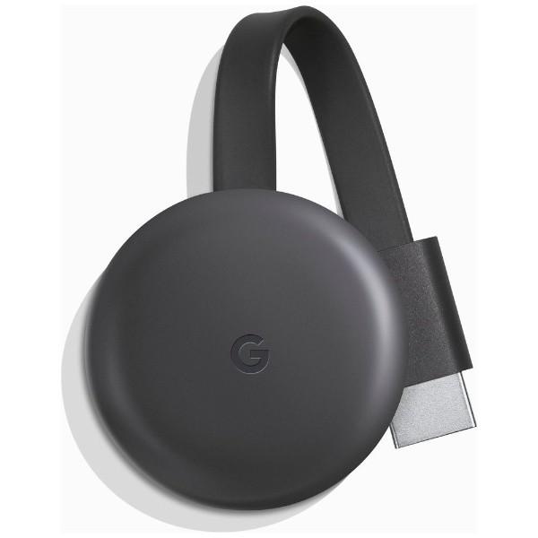 グーグル クロームキャスト 第3世代 チャコール Amazonプライム Youtube GA00439JP Google Chromecast 送料無料｜hikariyashop