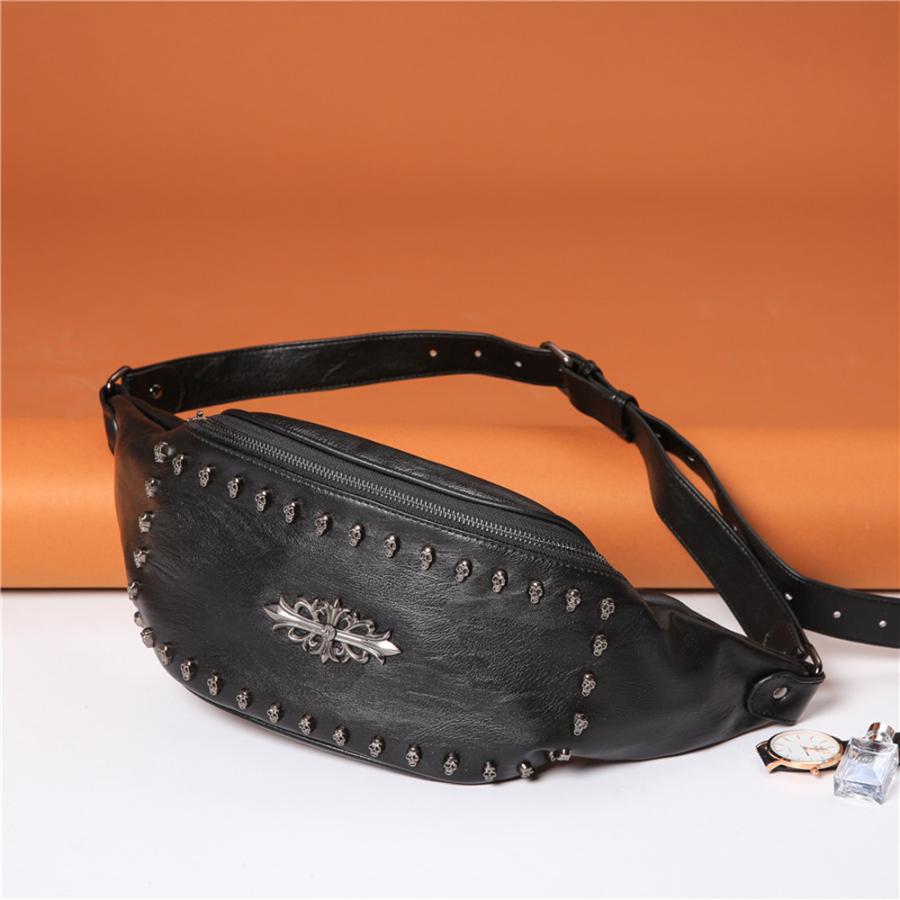 ボディバッグ ウエストバッグ ウエストポーチ レザー 大容量 軽量