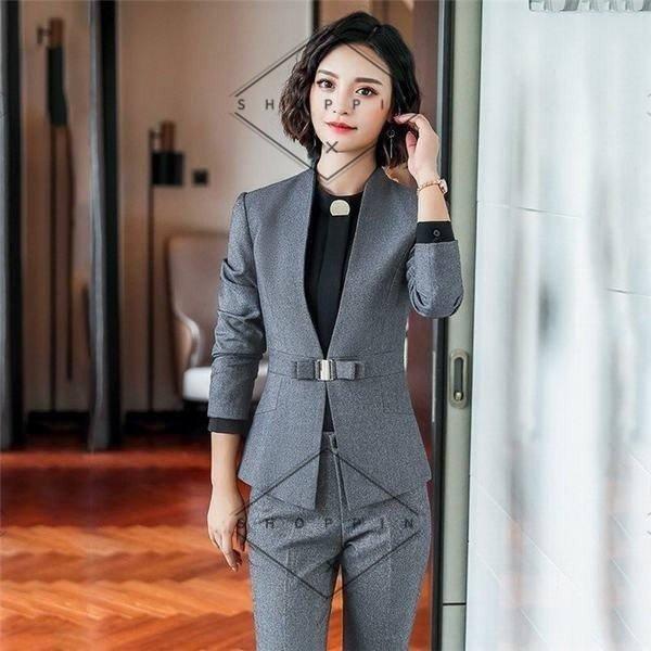 贅沢品 ビジネス ロングパンツ 2点セット パンツスーツ レディース スーツ Ol グレー ブラック 洗える 無地 ママ 母 卒園式 入学式 通勤 パンツスーツ サイズ ブルー A Faqirzaman Com