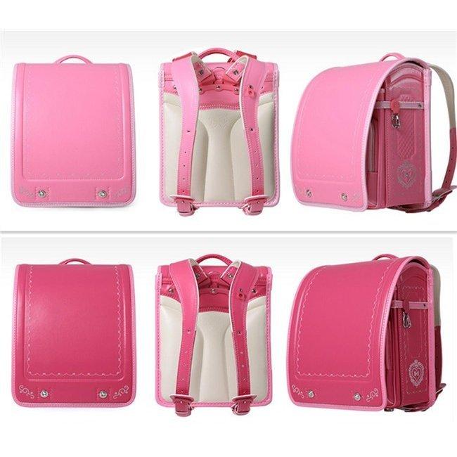 全日本送料無料 ステッチ 男の子 女の子 ランドセル 刺繍入り おしゃれ ノート対応 カバー付き 教科書 おしゃれ 多機能 大容量 18新作 ４色 ランドセル カラー ローズピンク Www Ayacouture Co Uk