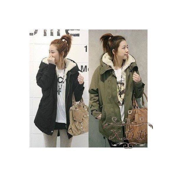 モッズコート コート レディース ジャケット 綿コート フード付き エレガントコート ファッション モッズ ミリタリーコート フード付き モコモコ レディース アウター 秋冬 Nel Hikaruストア