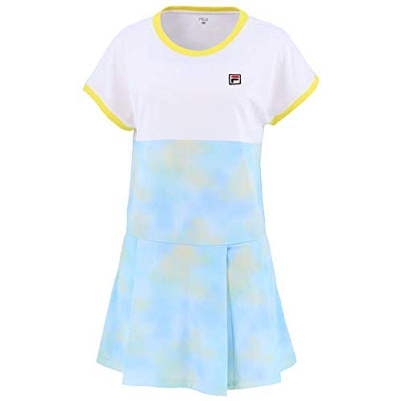 格安 価格でご提供いたします フィラ テニス テニスシャツ ワンピース Vl2274 レディース サックス S Wantannas Go Id