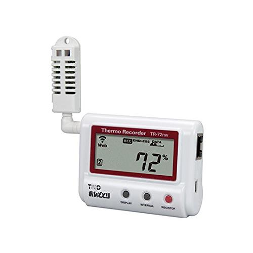 ティアンドデイ　温度・湿度データロガー　おんどとり　有線LAN　61-8493-80　TR-72nw　1.5