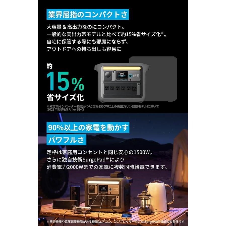 Anker（アンカー） Anker Solix C1000 Portable Power Station
