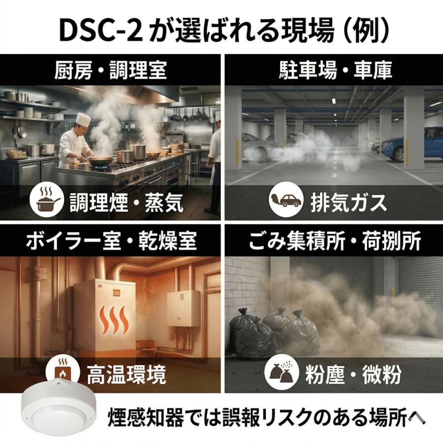 ホーチキ（HOCHIKI） DSC-2 感知器 熱感知器 自動火災報知設備(自火報