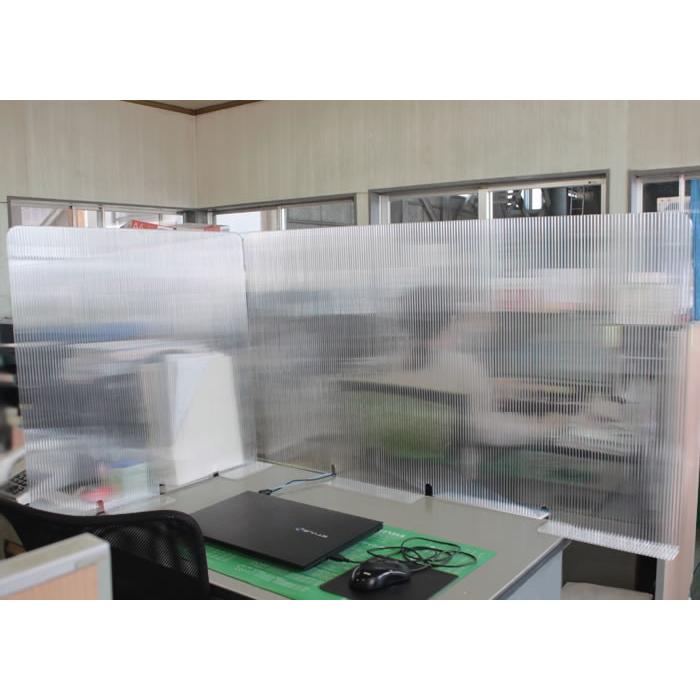 格安人気 デスクトップパネル 机仕切りパネル ポリカーボネイト製 サイズ 6ｘ640h 差し込みタイプ クリア 10枚セット 飛沫感染防止ついたて 日本産 Kuljic Com