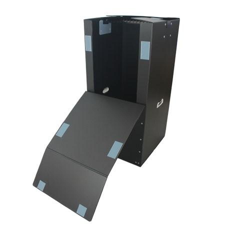 ハンガーボックス ブラック ハンガーバー付き　２つ プラダンハンガーボックス1枚入り ハンガーケース 送料無料 : 引越資材
