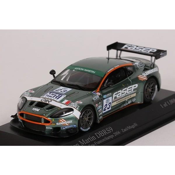 Minichamps 1/43 Aston Martin DBR9 - BMS Zani/Mugelli - Spa 2006 - Occasion