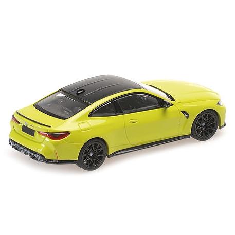 MINICHAMPS 1/43 BMW M4 2020 Yellow 720pcs.の画像