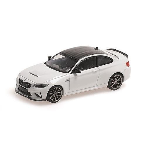 Modellino Minichamps BMW M2 CS 2020 – Scala 1/43, Bianco Con Cerchi Oro, Nuovo