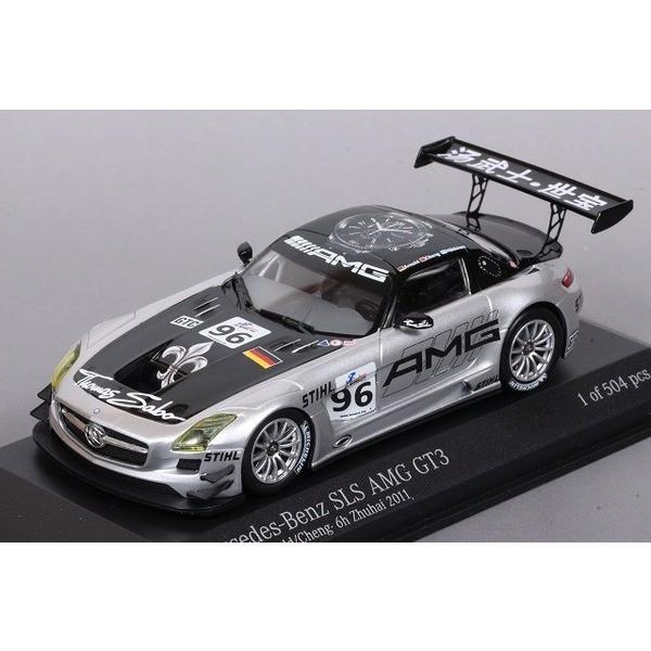 【ミニチャンプス】 1/43 メルセデス ベンツ SLS AMG GT3 No,96 6ｈ Zhuhai 2011  ※生産数504台
