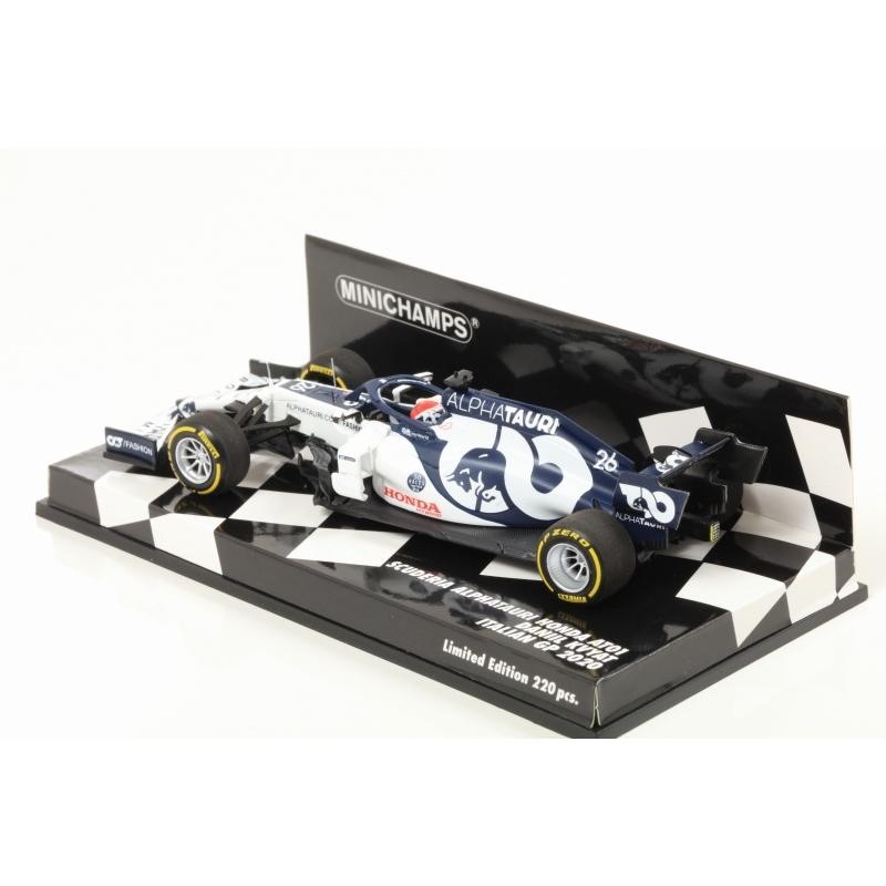 MINICHAMPS 1/43 Scuderia AlphaTauri Racing Honda AT1 Daniel Kvyat Italy GP 2020の画像