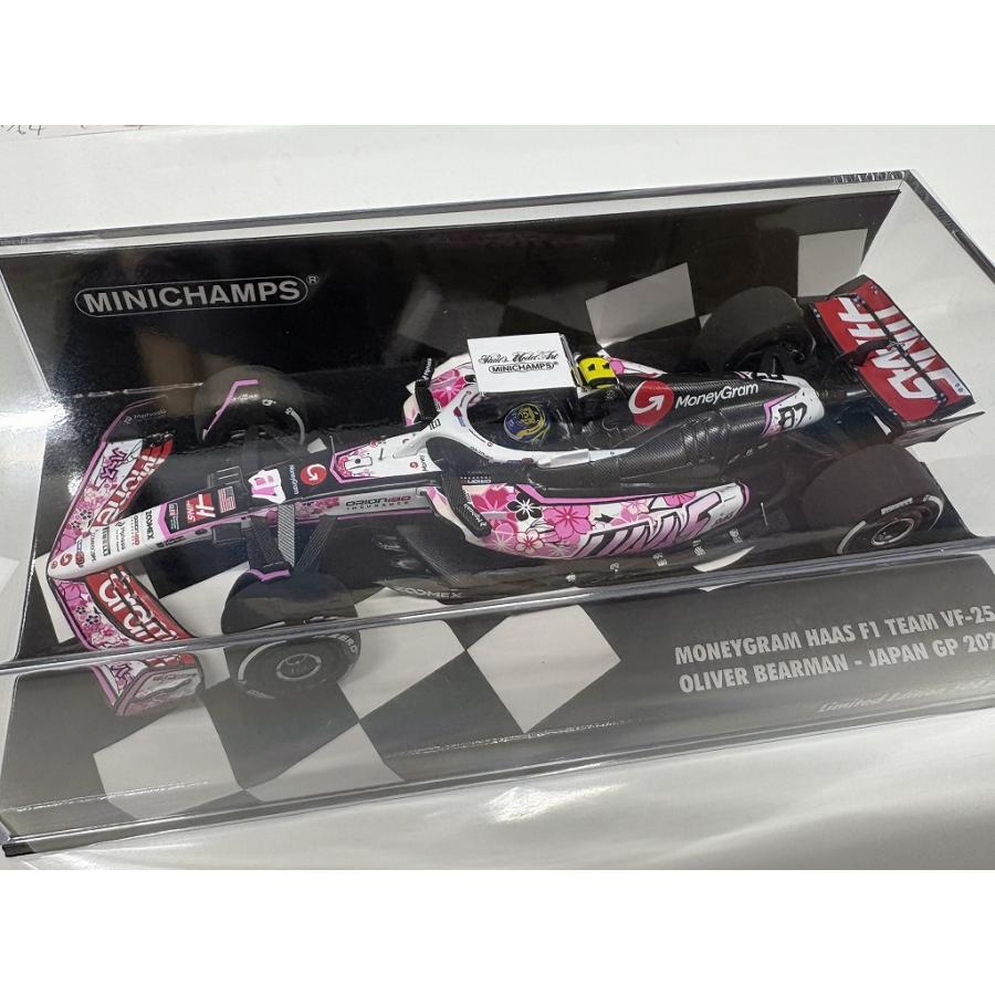 MINICHAMPS 1/43 マネーグラム ハース F1チーム VF-25 オリバー ベアマン 日本GP 2025 : ヒコセブン Yahoo!店  - 通販 - Yahoo!ショッピング