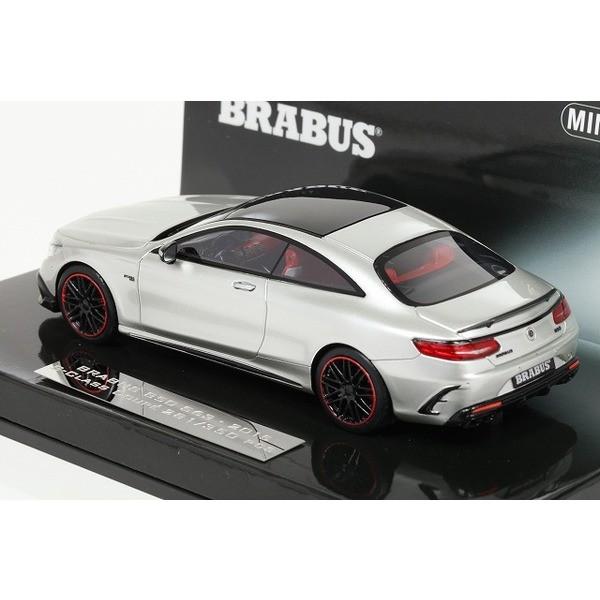 ミニチャンプス】 1/43 ブラバス 850 S63 Sクラス クーペ 2015
