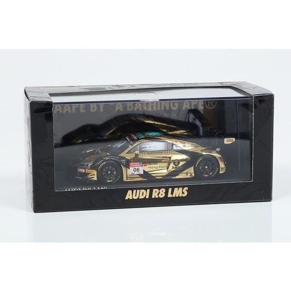 【ミニチャンプス】 1/43 アウディ R8 LMS \"AAPE/TAK CHUN\" #06 LEE/AU CHINA GT INTERNATIONAL 2017の画像