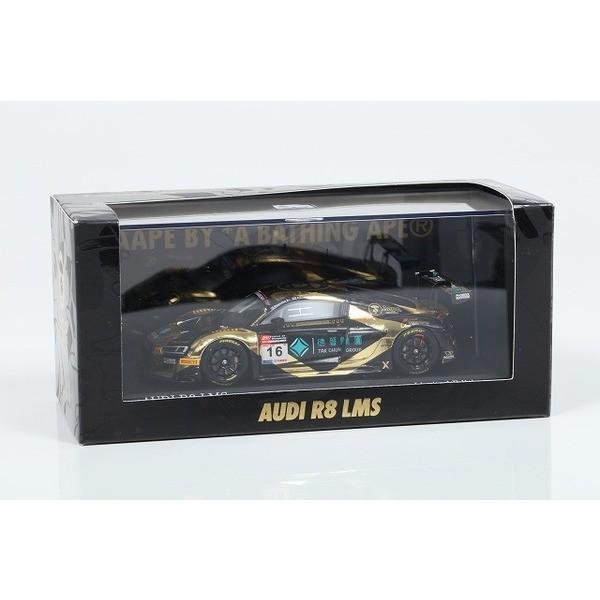 【ミニチャンプス】 1/43 アウディ R8 LMS \"AAPE/TAK CHUN\" #16 MOH/LIN CHINA GT INTERNATIONAL 2017の画像
