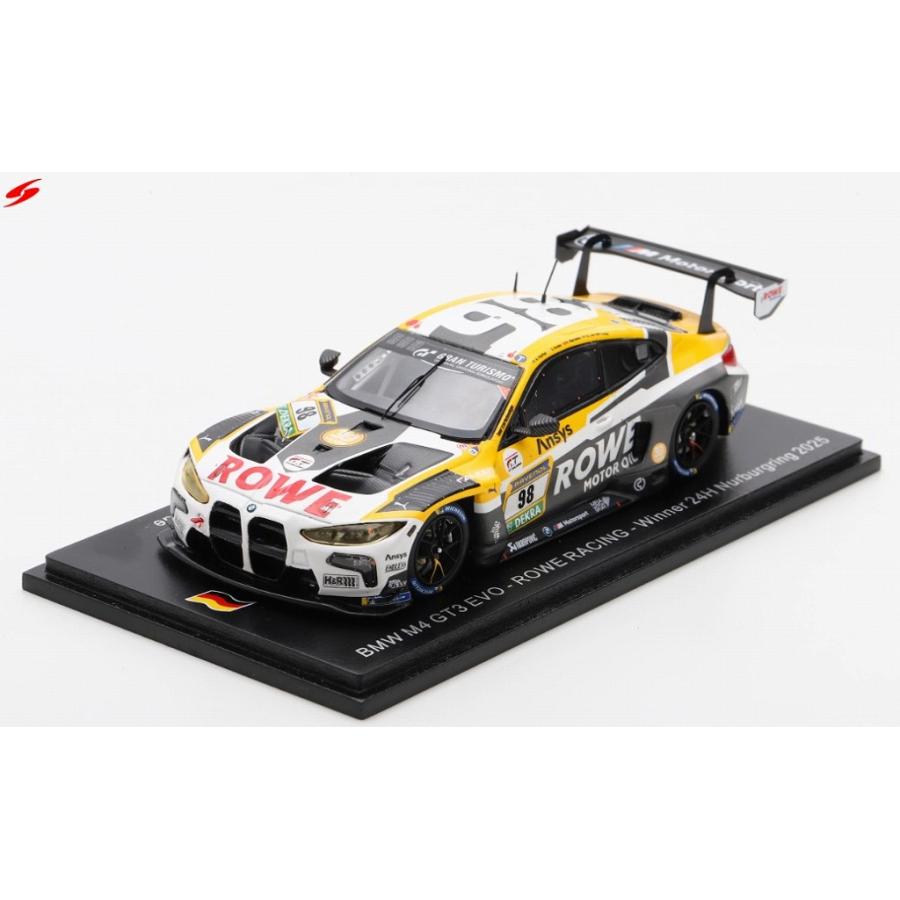 Spark 1/43 BMW M4 GT3 EVO No.98 ROWE RACING Winner 24H Nurburgring