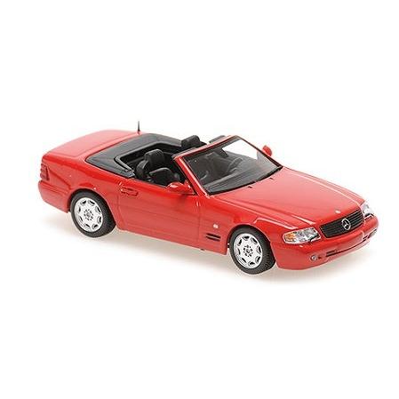 MINICHAMPS 1/43 メルセデス ベンツ SL-クラス (R129) 1999 レッド