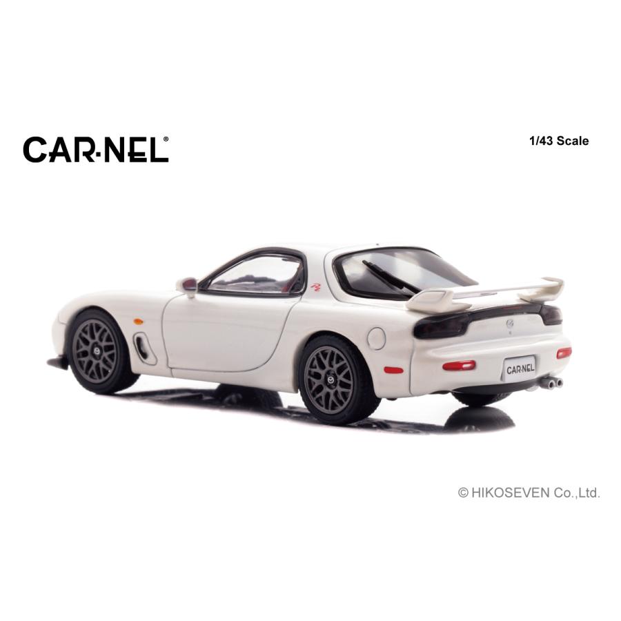CARNEL 1/43 マツダ RX-7 Type RZ (FD3S) 2000 Snow White Pearl Mica Limited 300pcs |  | 01