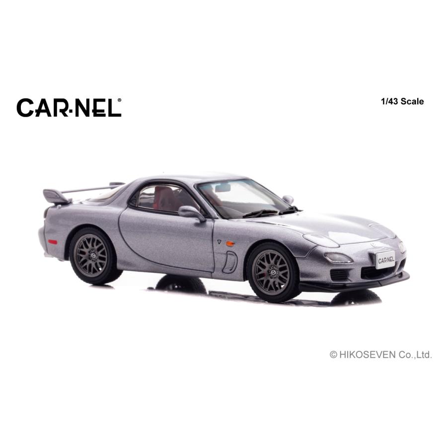CARNEL 1/43 マツダ RX-7 Spirit R Type A (FD3S) 2002 Titanium Gray Metallic Limited 300pcs |  | 03