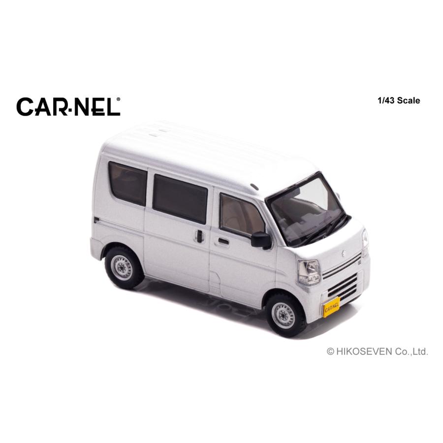CARNEL 1/43 スズキ エブリイ PA (DA17V) 2021 Silky Silver Metallic Limited 300pcs |  | 03