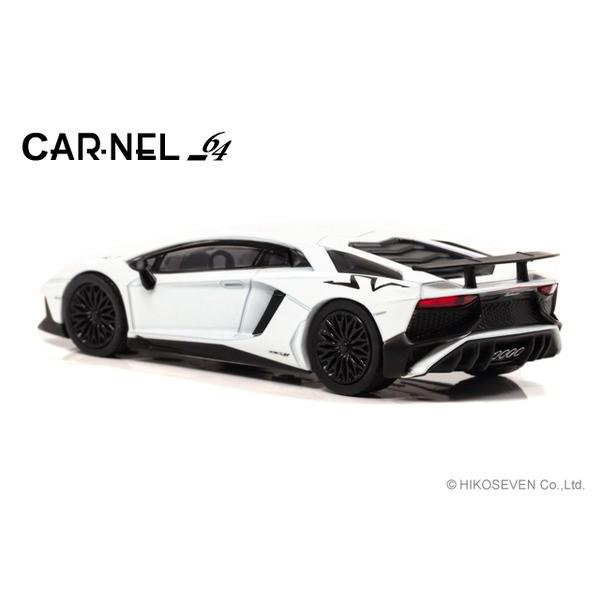 CARNEL】 1/64 Lamborghini Aventador SV (White Pearl) 限定999台