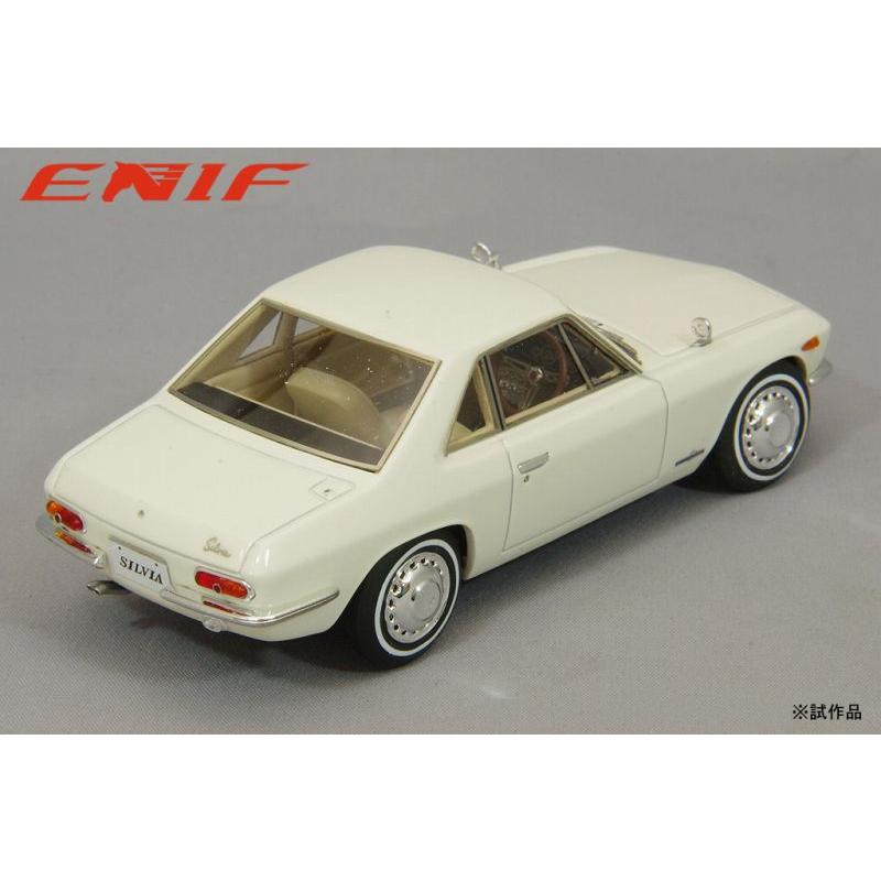 ENIF 1/43 日産 シルビア 1965年型 ホワイトの画像