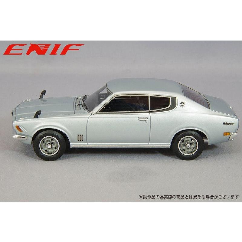 ENIF 1/43 日産 ブルーバードU 2000GTX 2ドア ハードトップ  1974年型 シルバーメタリックの画像