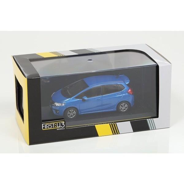 First43】 1/43 ホンダ フィット RS 2014 M・ブルー