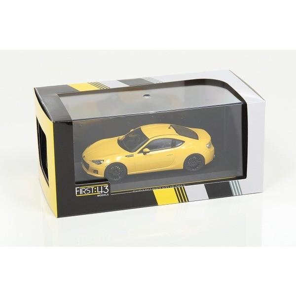 First43】 1/43 スバル BRZ STI tS 2013 イエロー : ヒコセブン
