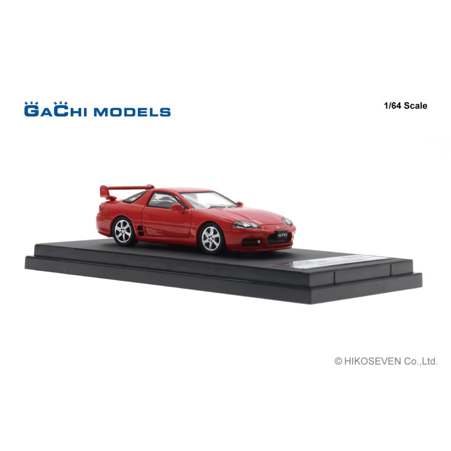 GACHI MODELS 1/64 三菱 GTO (1998) パッションレッド : ヒコセブン