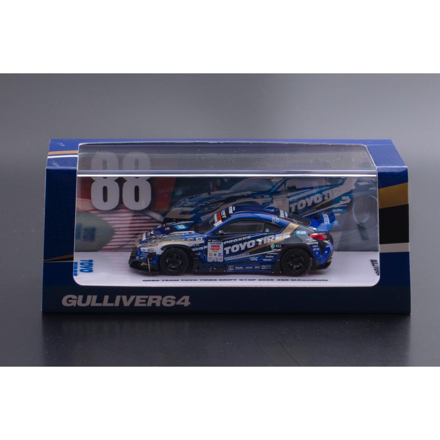 GULLIVER64 1/64 GR86 Team Toyo Tires Drift D1GP 2025 #88 M