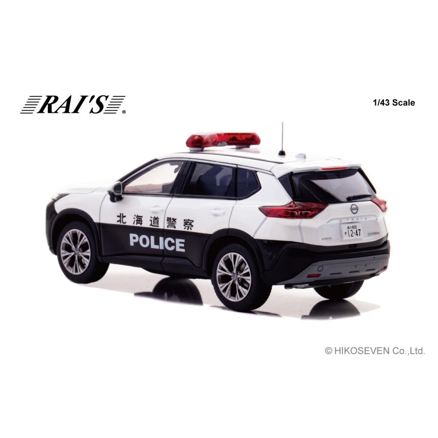 RAI'S 1/43 日産 エクストレイル S e-4ORCE (T33) 2023 北海道警察高速道路交通警察隊車両 限定600個 |  | 01