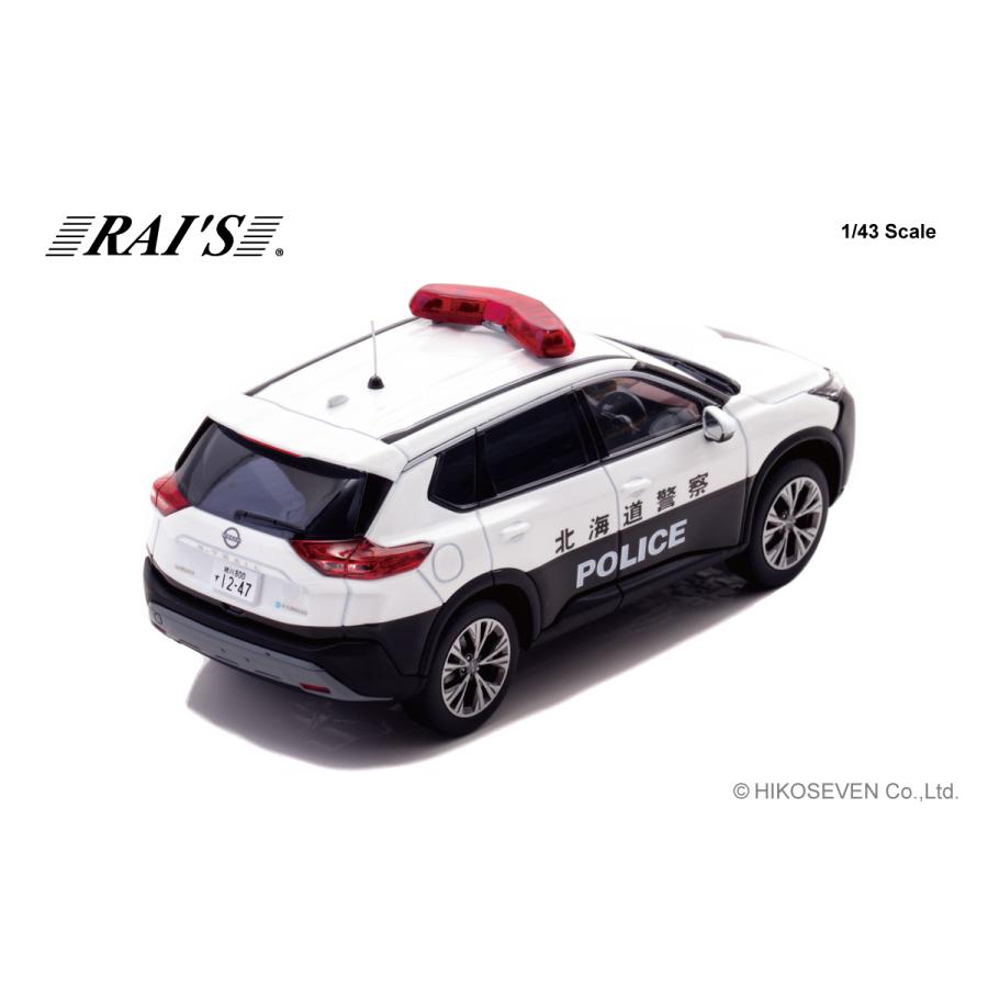 RAI'S 1/43 日産 エクストレイル S e-4ORCE (T33) 2023 北海道警察高速道路交通警察隊車両 限定600個 |  | 02