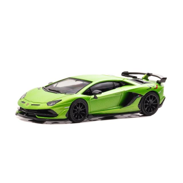 HUNG HING TOYS 1/64 Lamborghini AVENTADOR SVJ (Green Metallic
