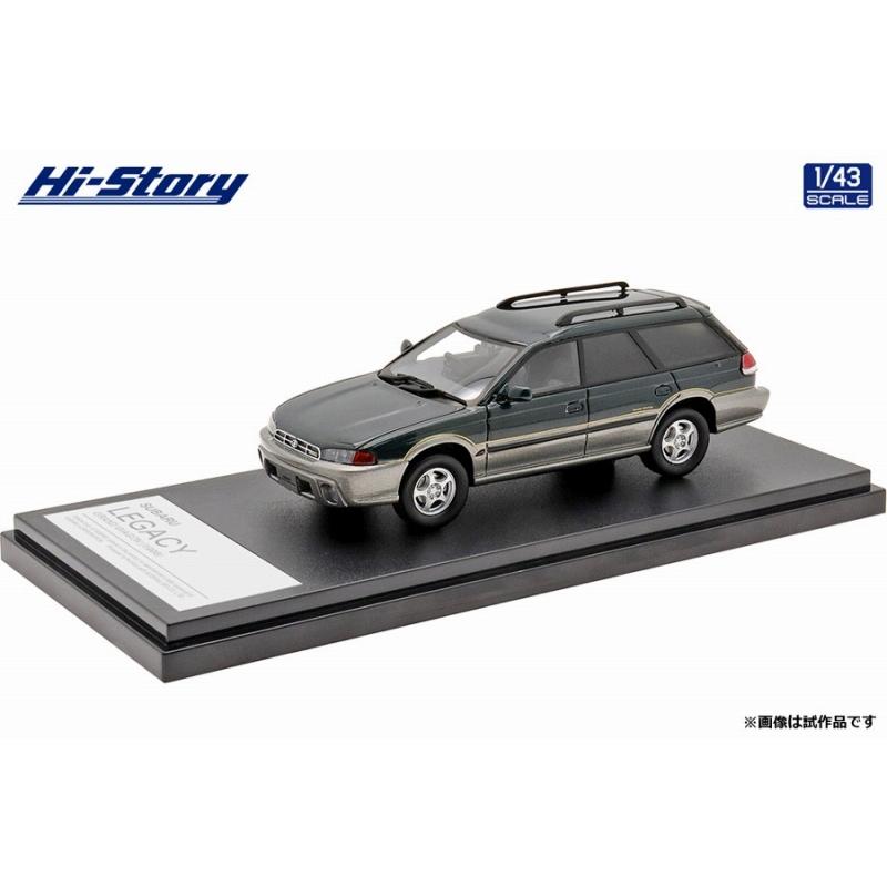 Hi-Story 1/43 SUBARU LEGACY GRAND WAGON (1996) ビンテージグリーン